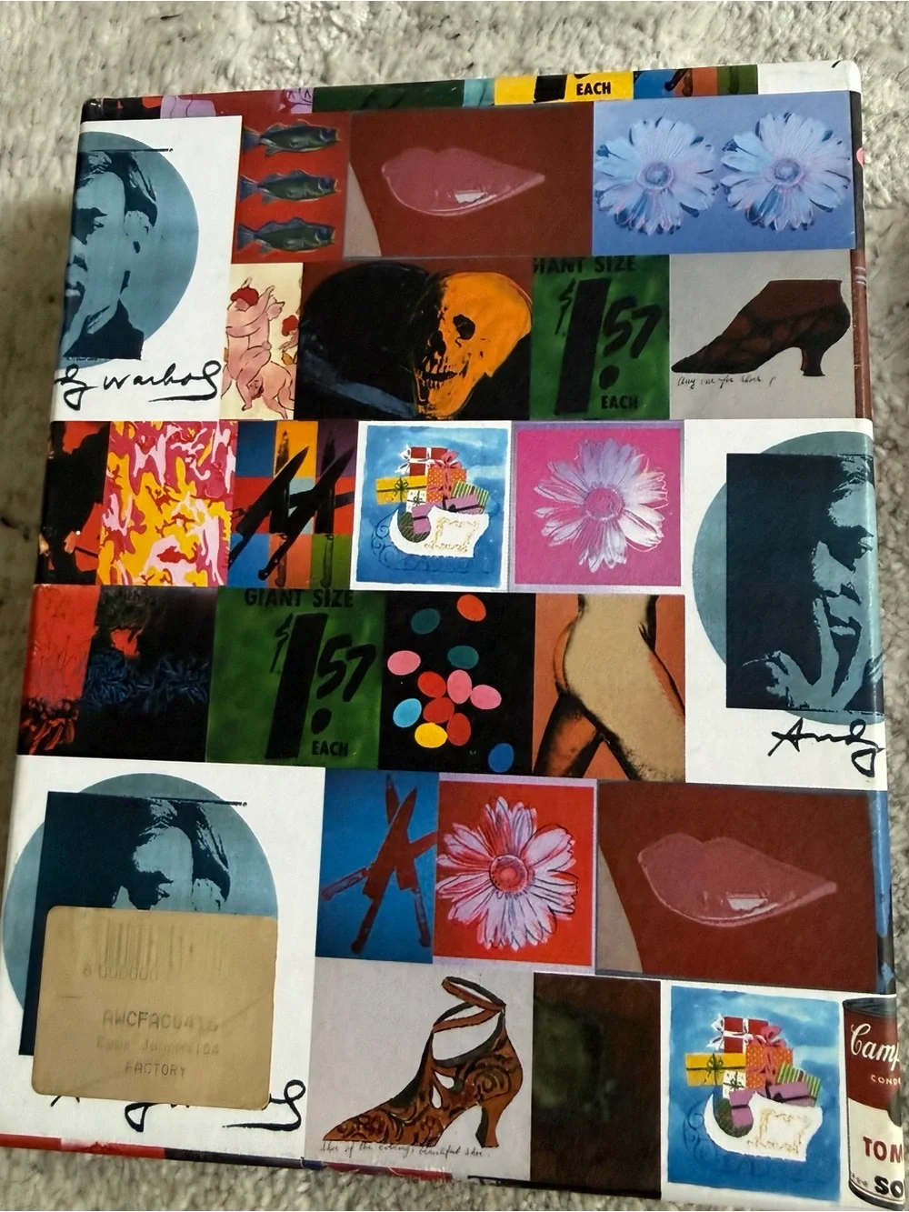 vintage 1982 Andy Warhol Limited Edition Leather Collection 